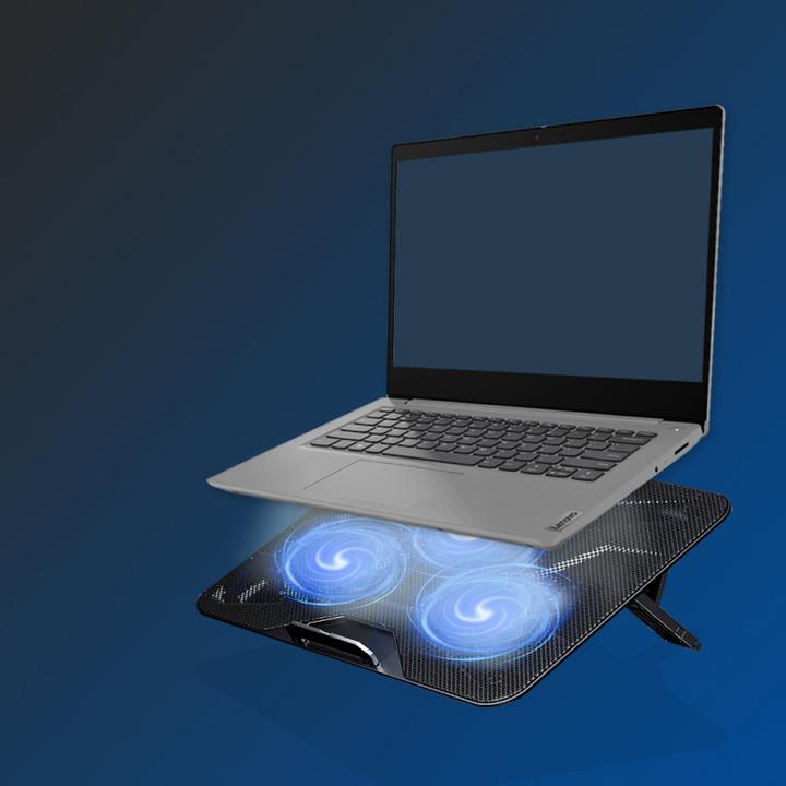 Image du produit Havit Cooling Pad F2067 pour ordinateur portable 9inch - 18.3inch, Noir