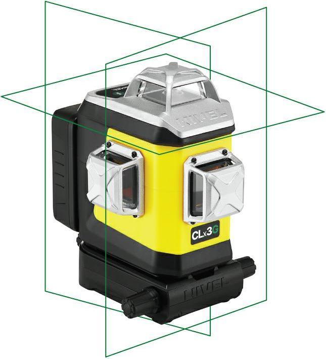 Actual product image Nivel System LASER KRZYŻOWY CLx3G 3x360 wiązka zielona