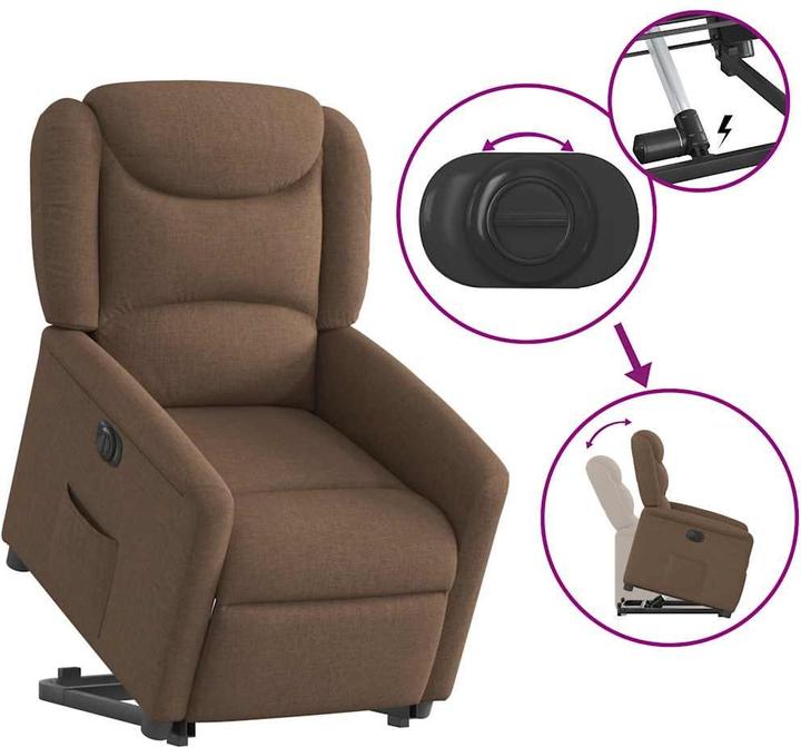 Immagine prodotto vidaXL Relaxsessel mit Aufstehhilfe