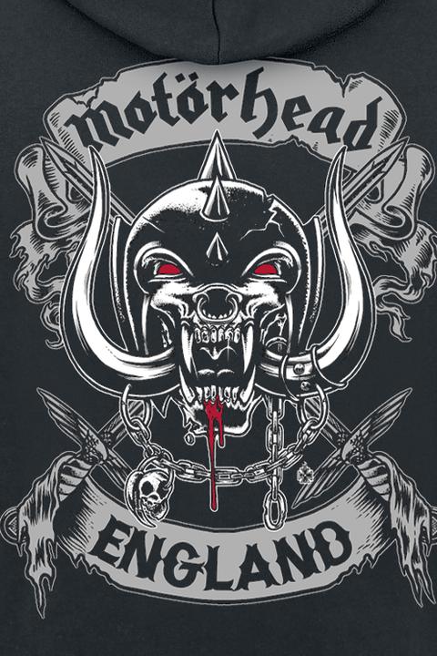 Produktbild Motörhead Cross Swords England Crest (S)