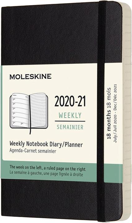 Produktbild Moleskine Notizkalender (A6, Englisch)
