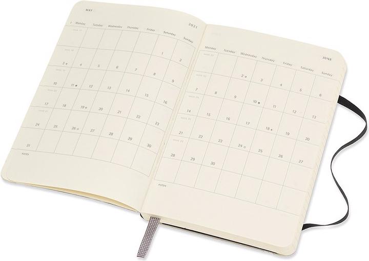 Produktbild Moleskine Notizkalender (A6, Englisch)