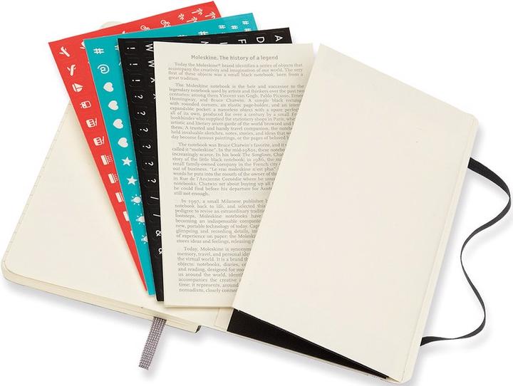 Produktbild Moleskine Notizkalender (A6, Englisch)