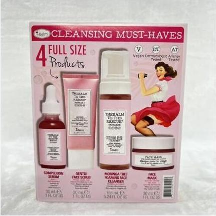 Image du produit The Balm Thebalm 4 Cleansing Must-Haves Complexion Serum Facial Scrub Cleanser - Pack of 4 (Set soin du visage)