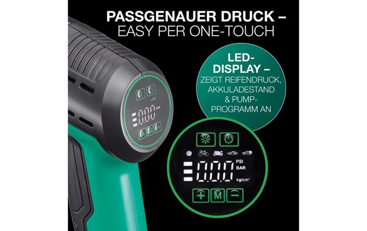 Produktbild Easymaxx Akku-Handsauger mit Kompressor 11.1 V, Schwarz
