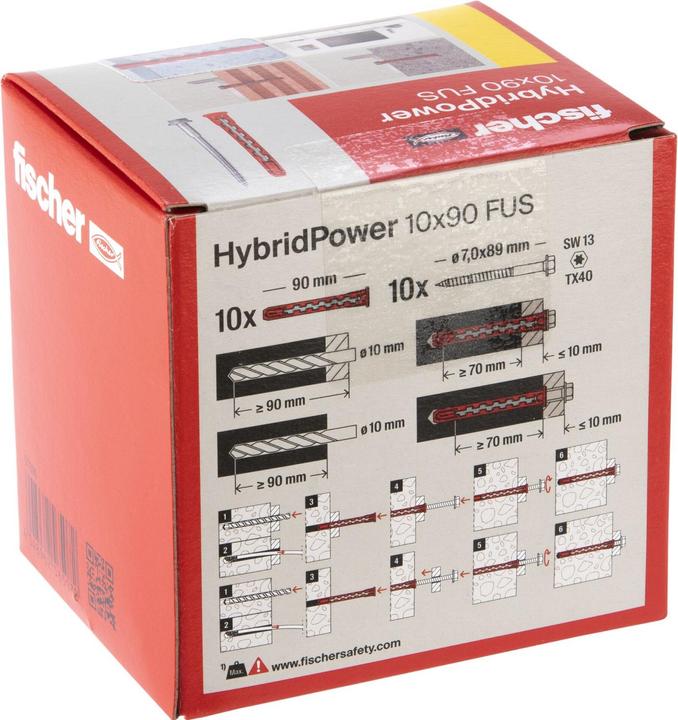 Immagine prodotto Fischer HybridPower 10x90 FUS (10 pz.)