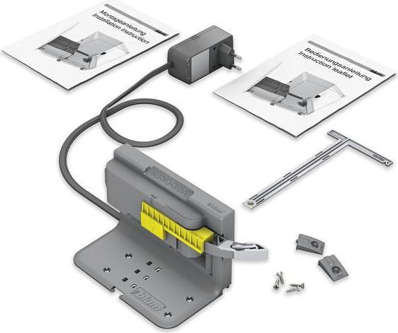 Blum SERVO-DRIVE uno für stehende Mülllösungen