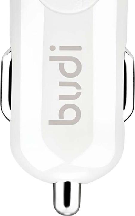 Produktbild Budi Ładowarka samochodowa USB, 18W, QC3.0 (Biały)