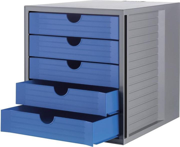 Actual product image Han Cabinet set with 5 closed drawers (A4)
