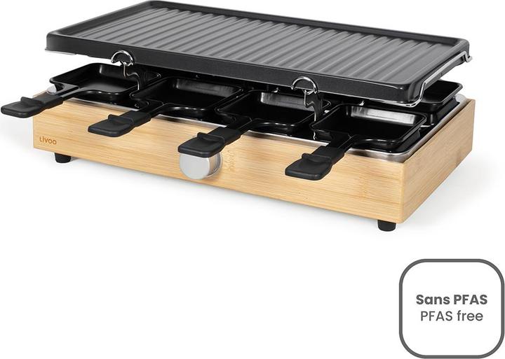 Livoo Raclette grill 8 persone