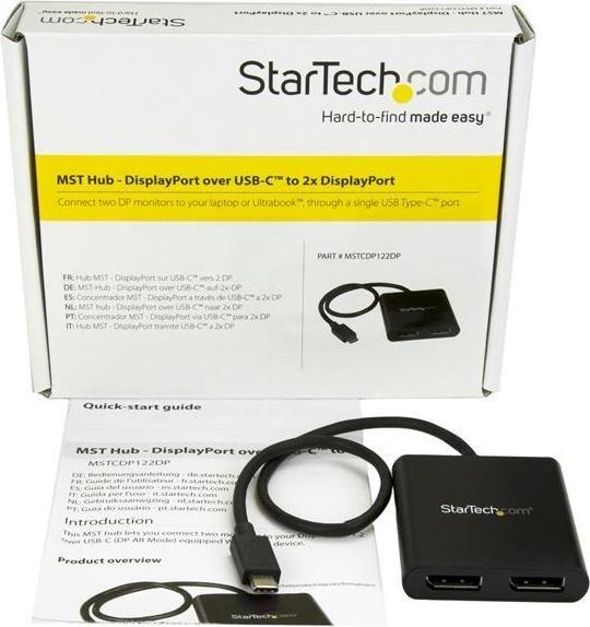Produktbild StarTech USB-C - DP (USB Typ-C, 3.86 cm)