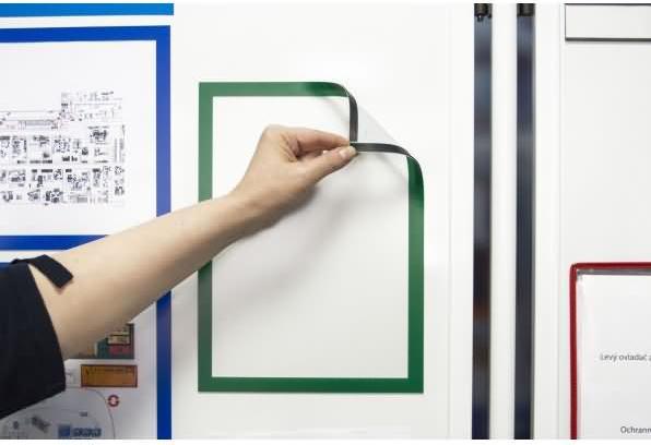 Produktbild Tarifold Magnetschild Magneto Solo Pro 195247 A3 sw 10 St./Pack.