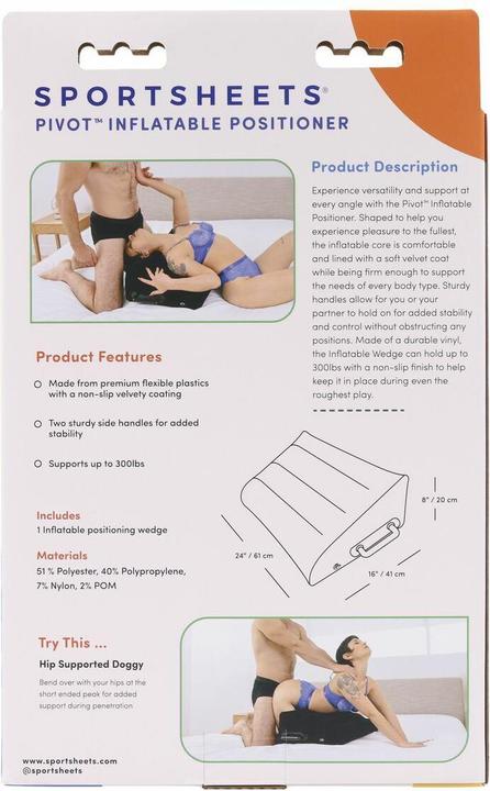 Actual product image Sportsheets Pivot Inflatable Positioner