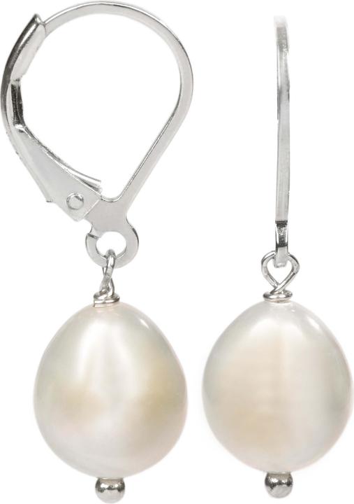 Immagine prodotto JwL Perle di lusso - Orecchini in argento con perla bianca a destra JL0148