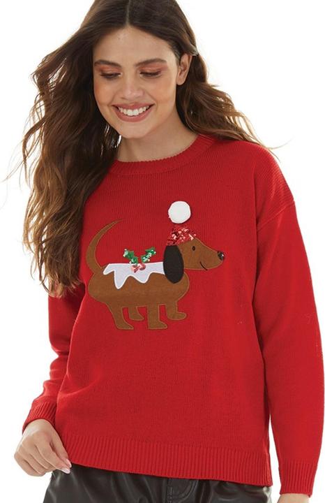 Immagine prodotto Brave Soul Maglia con disegno natalizio (XS)