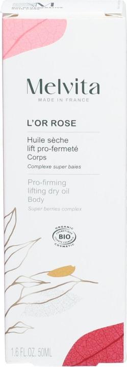 Produktbild Melvita Rose Gold Lift Firming Dry Oil - Firms the Skin (Körperöl, 50 ml)