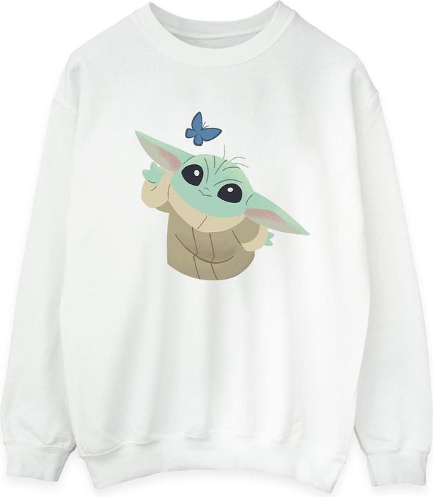 Immagine prodotto Star Wars The Mandalorian Butterfly Catching Felpa Uomo (XL)