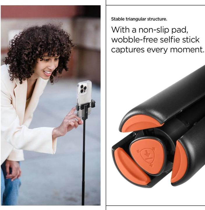 Produktbild Spigen Selfiestick S541W Bluetooth Tripod czarny