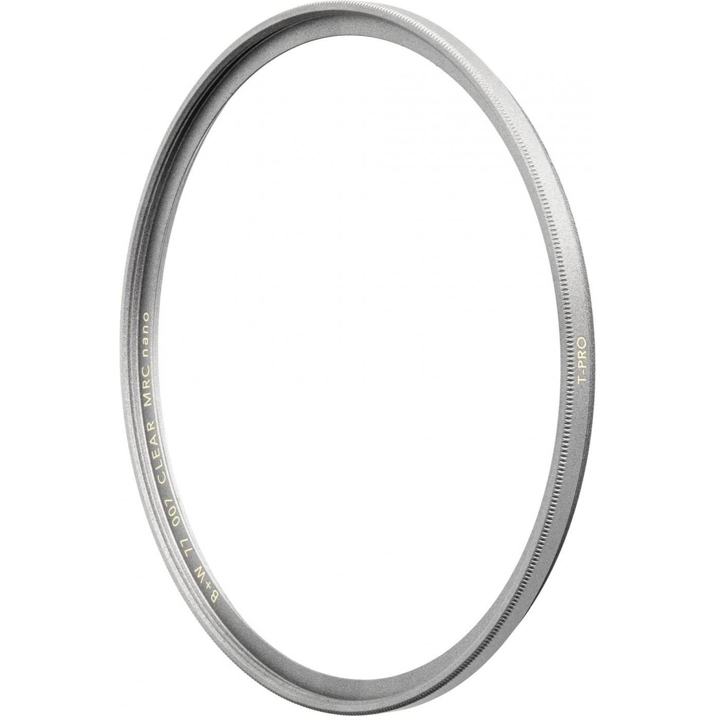 B+W T-Pro 007 Clear MRC nano (77 mm, Schutzfilter, 77 mm), Objektivfilter, Schwarz