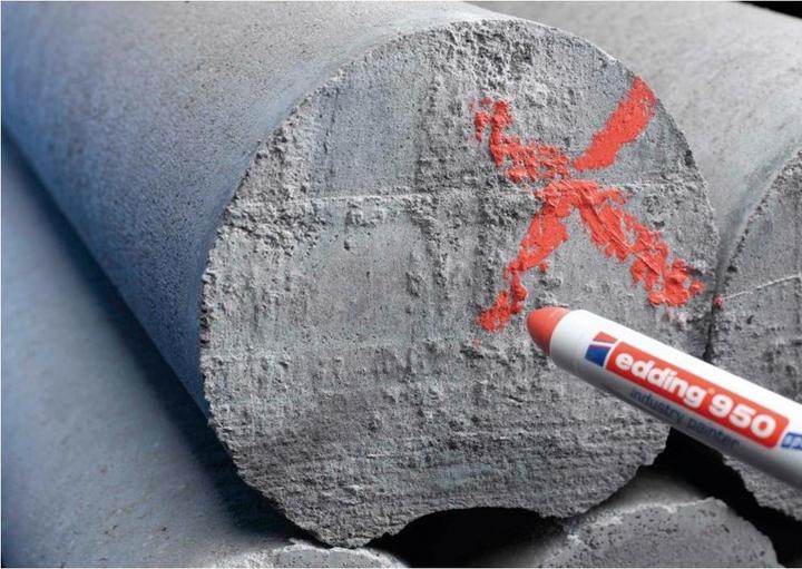 Produktbild Edding Industriemarker 950 (Rot, 10 mm, 1 x)