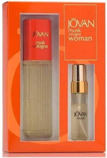 Actual product image Jovan Musk Woman Eau De Cologne 100ml Perfume Eau De Toilette 15ml (Eau de cologne, 100 ml)