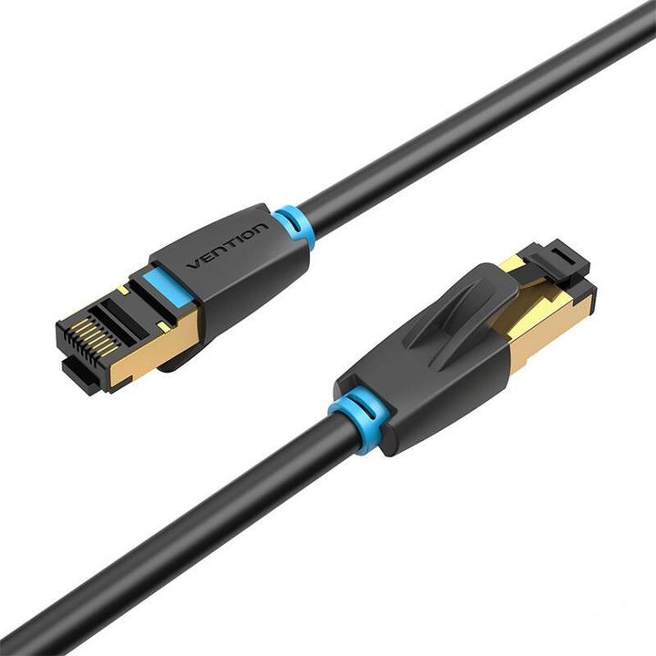 Produktbild Vention Category 8 SFTP Network Cable IKABH 2m Black (SFTP, CAT8.1, 2 m)