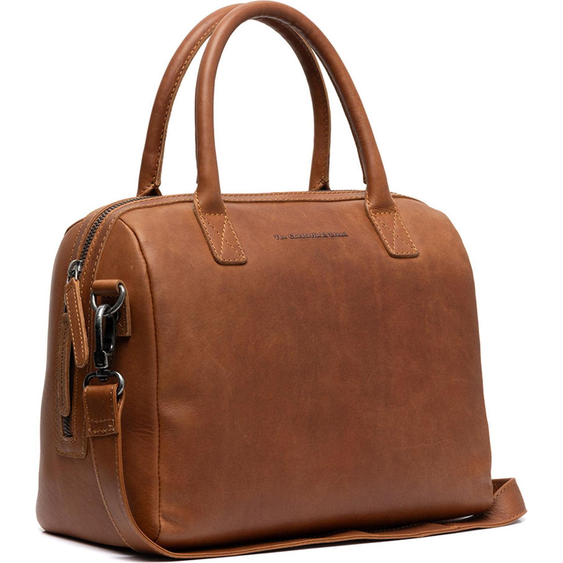 The Chesterfield Brand, Handtasche, Langton Schultertasche Leder 28 cm, Braun