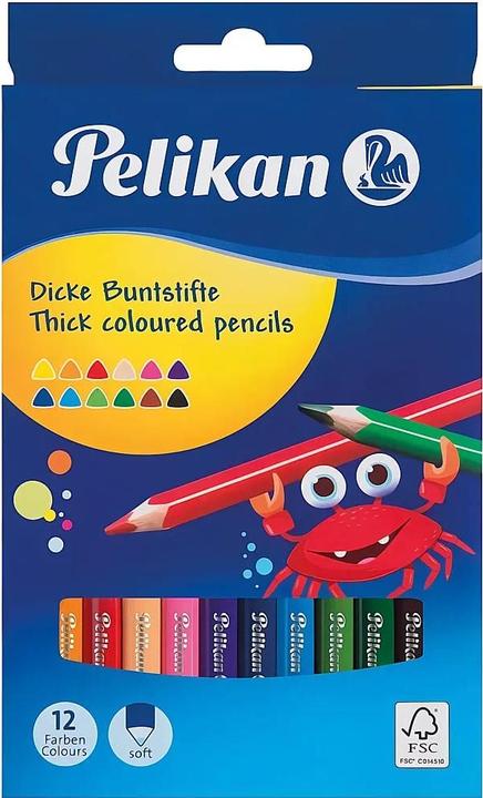 Produktbild Pelikan Buntstifte (12x)