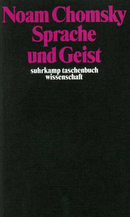 Produktbild Sprache und Geist (Deutsch, Noam Chomsky, 1973)