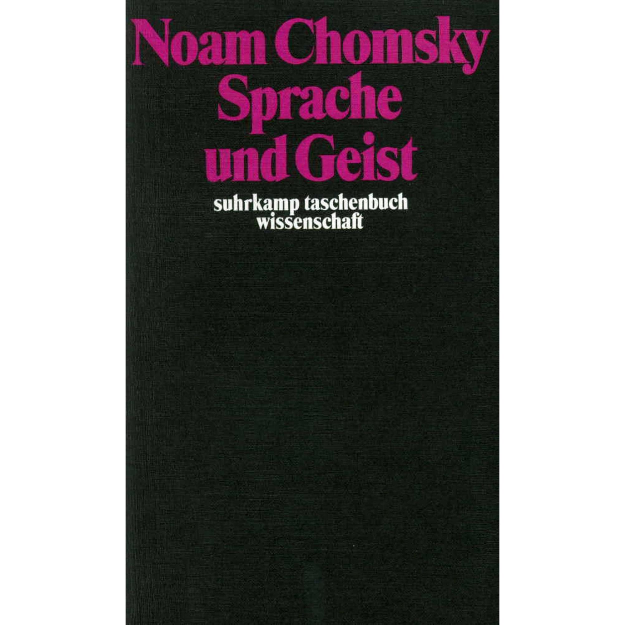 Sprache und Geist, Fachbücher von Noam Chomsky
