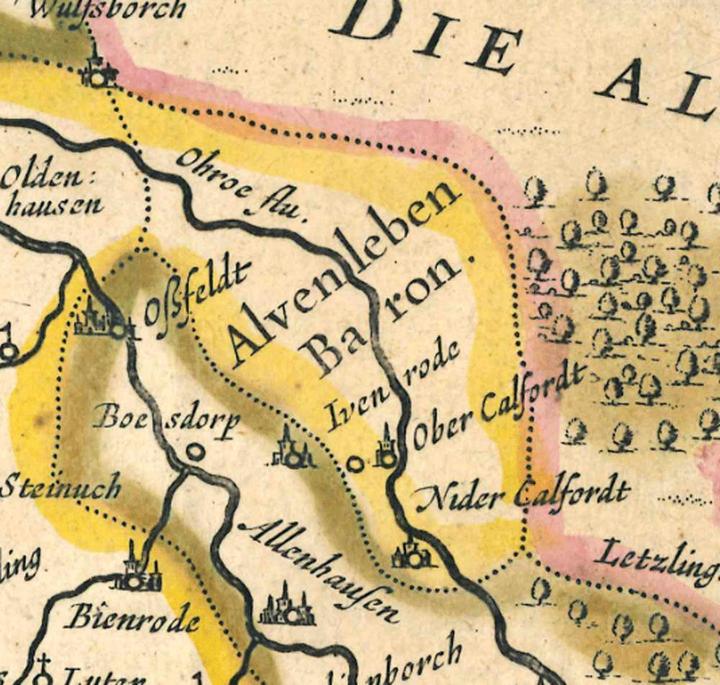 Actual product image Johannes:Historical map: Brunswick