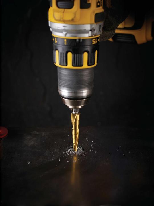 Actual product image DeWalt Extreme Impact step drill HSSG DT5027 (618 mm, extremely robust, made of one piece (6-18 mm)