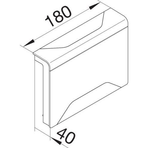 Thumbnail - Hager, Kabelschutz + Kabelführung, 3D-Abzweiger (20 mm)
