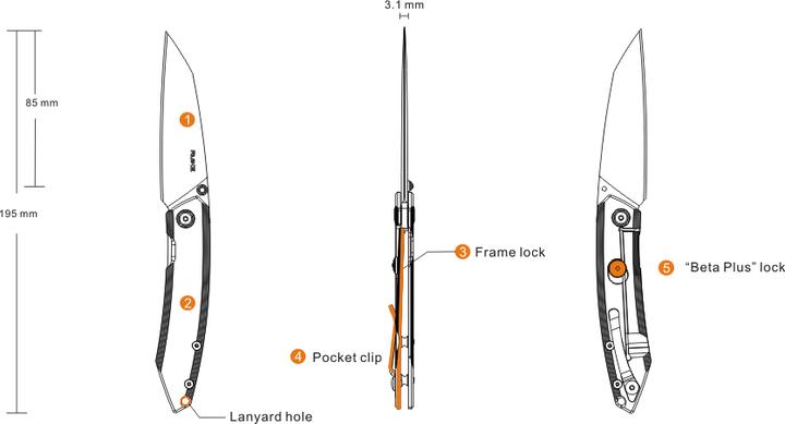 Produktbild Ruike P128-SF (8.50 cm)