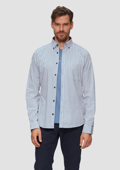Immagine prodotto s.Oliver Hemd Slim Fit: Hemd aus Baumwollstretch (L)