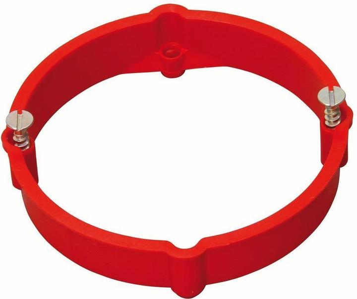Actual product image Kopp Plaster compensation ring 12mm high, for switch box, insulating material, colour: red