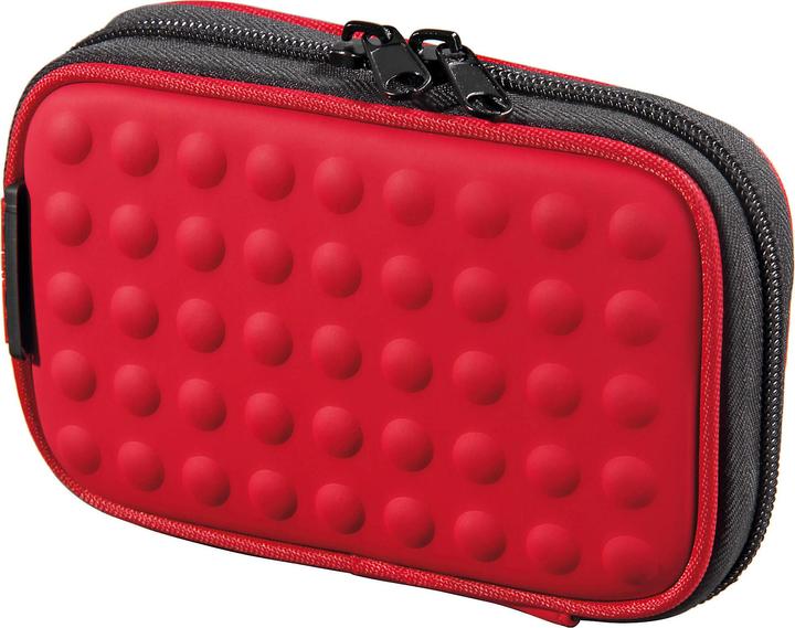 Hama NaviBag "Dots", red, Red, PVC, 130 x 25 x 80 mm