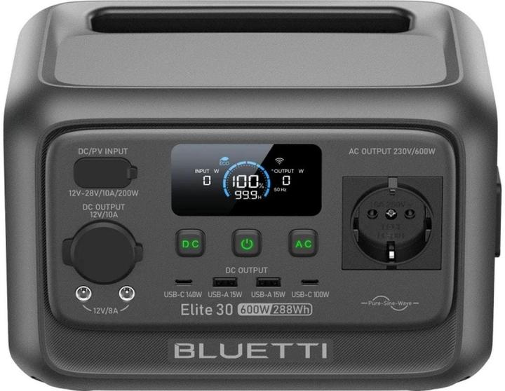 Produktbild Bluetti Power Station Elite 30 V2 (288 Wh, 5.54 kg)