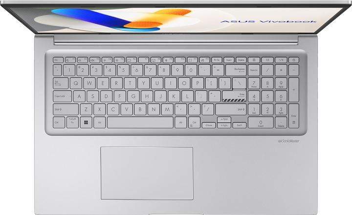 Image du produit ASUS "VivoBook 17 X1704VA-AU808W C5 120U/16GB/512GBSSD/W11Home silver" (17.30", 512 Go, 16 Go, DE, Intel Core 5 120U)