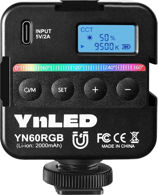 Actual product image Yongnuo YN60RGB LED Panel Light