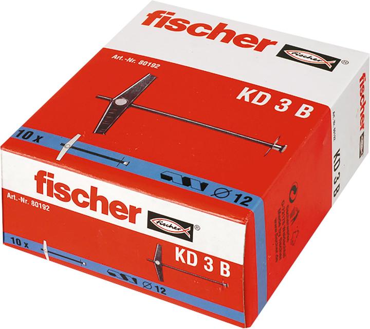 Produktbild Fischer Kippdübel KD 3 B (10 Stk.)