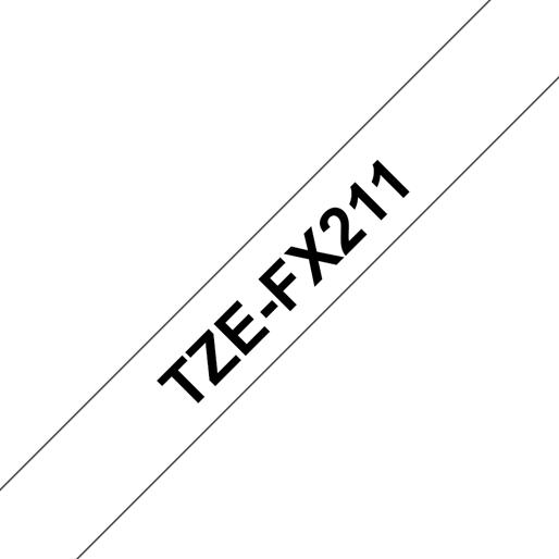Actual product image Brother Tze-Fx211 (0.60 cm, Black)