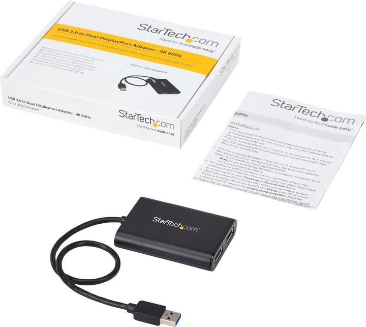 Produktbild StarTech USB auf DP (DP, 17.50 cm)