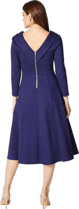 Actual product image Principles Womens/Ladies Ponte Shawl Collar Midi Dress (38)