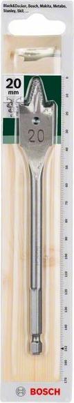 Produktbild Bosch Zubehör Flachfräsbohrer Self Cut, Sechskant D= 19,0 mm L= 152 mm (19 mm)