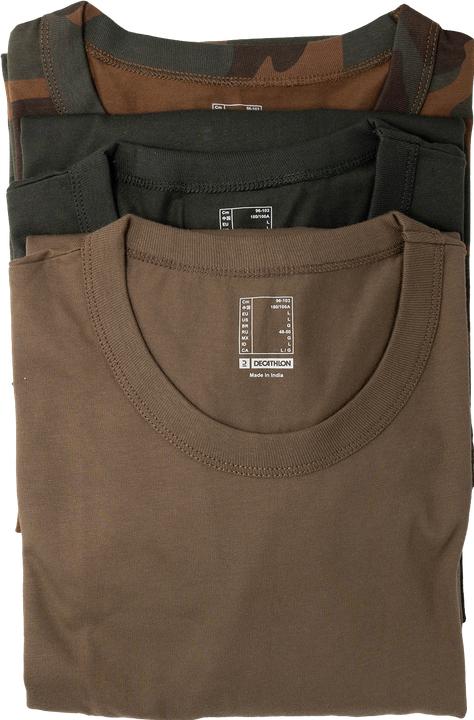 Produktbild Solognac Pack of 3 hard-wearing t-shirts (M)