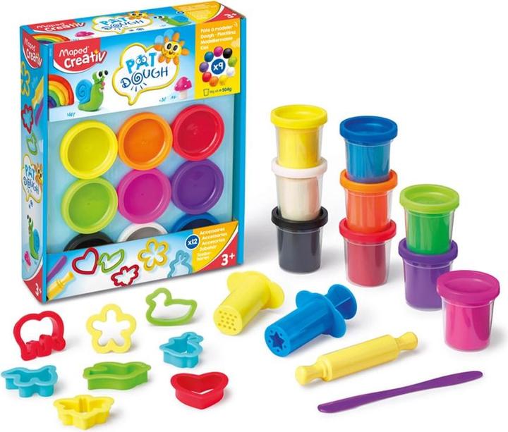 Actual product image Maped Creative - Pot Dough Kit w. Forms (907202)
