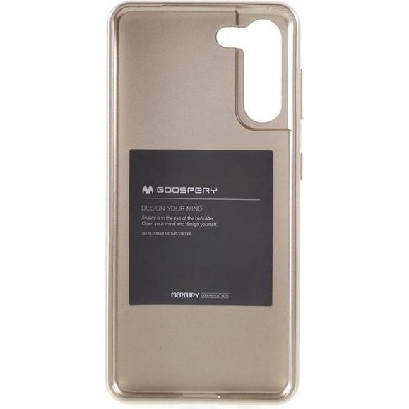 Thumbnail - Goospery i Jelly Metal Series (Samsung Galaxy S21+), Smartphone Hülle, Gold