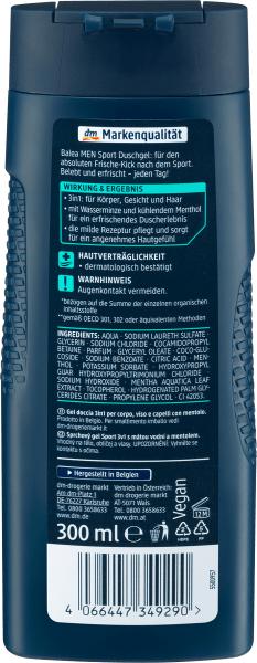 Produktbild dm Balea MEN Sportduschengel (300 ml)