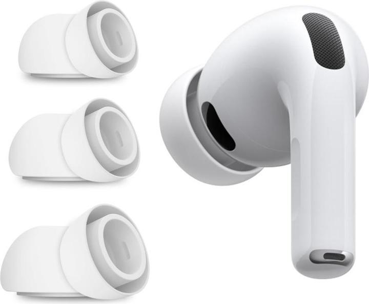 Tech-Protect Ohrstöpsel 3er-Pack Für Apple Airpods Pro 3 Weiss
